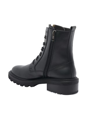 Stivali in pelle nera VIA ROMA 15 | 4434NERO